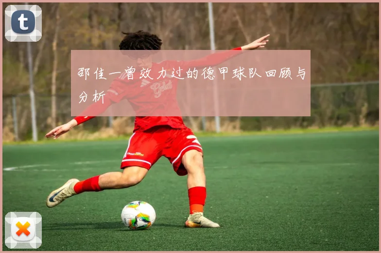 邵佳一曾效力过的德甲球队回顾与分析